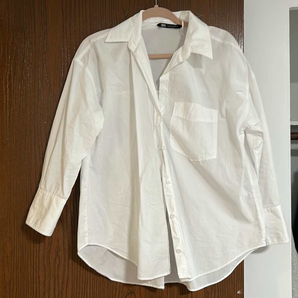 Zara button down shirt